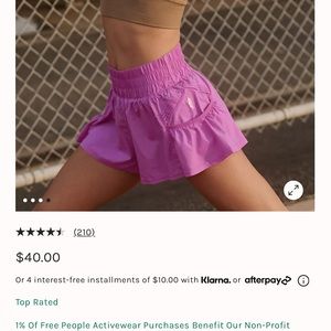 Free People Get Your Flirt On Shorts